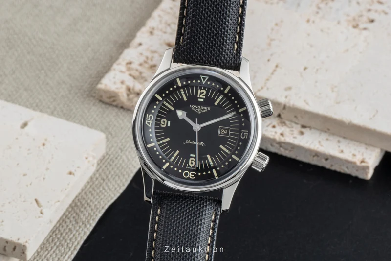 Longines Legend Diver steel automatic men's watch L3.374.4.50.0 LP: 2550EUR [2506068]