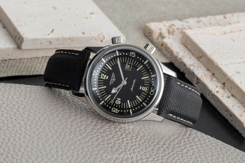 Longines Legend Diver steel automatic men's watch L3.374.4.50.0 LP: 2550EUR [2506068]