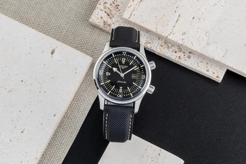 Longines Legend Diver steel automatic men's watch L3.374.4.50.0 LP: 2550EUR [2506068]