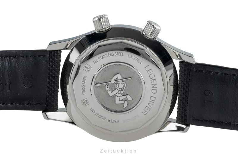 Longines Legend Diver steel automatic men's watch L3.374.4.50.0 LP: 2550EUR [2506068]