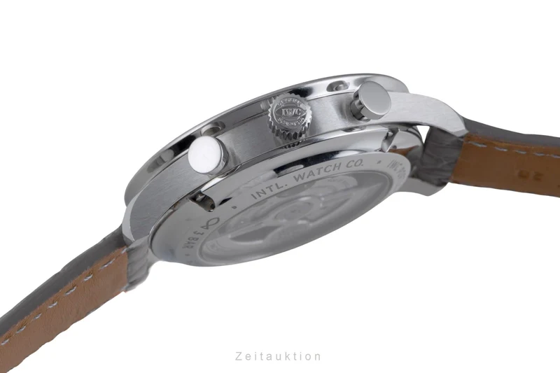 IWC Portugieser chronograph steel automatic men's watch IW371604 LP: 9100EUR [2507377]
