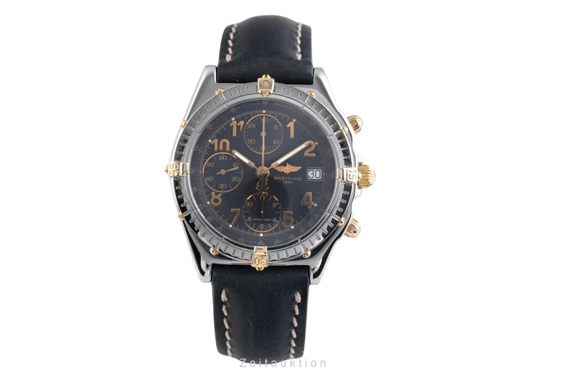 Breitling Chronomat chronograph steel / gold automatic men's watch B13050.1 [2507548]