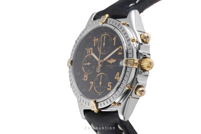 Breitling Chronomat chronograph steel / gold automatic men's watch B13050.1 [2507548]