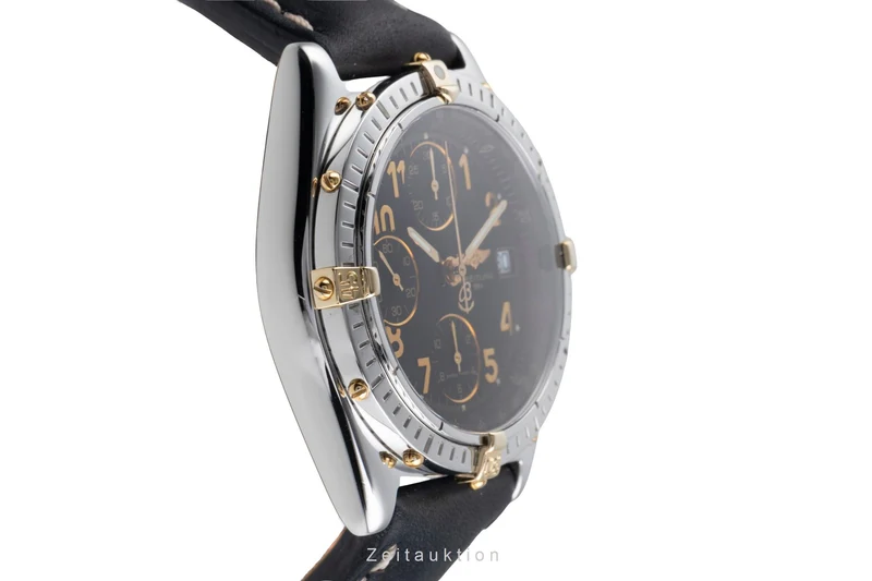 Breitling Chronomat chronograph steel / gold automatic men's watch B13050.1 [2507548]