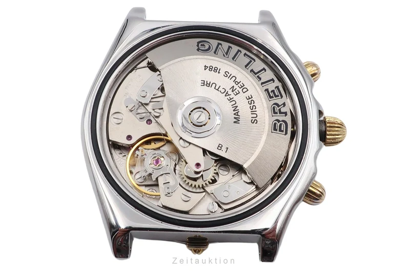 Breitling Chronomat chronograph steel / gold automatic men's watch B13050.1 [2507548]