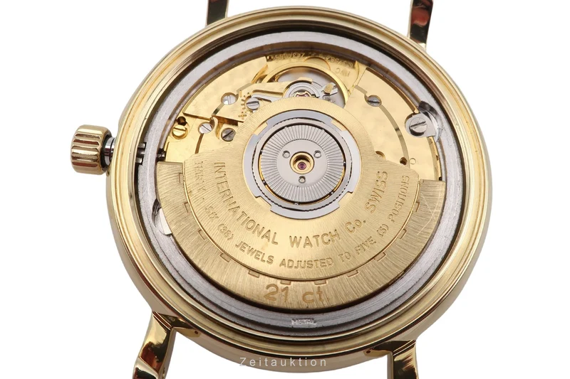 IWC Portofino 18 ct gold automatic men's watch IW354105 [2600002]