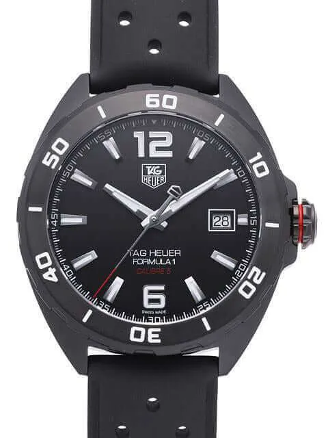TAG Heuer Formula 1 WAZ2115.FT8023 Calibre 5 Automatik 41mm Full Black