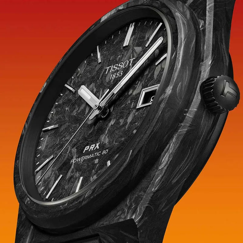 Tissot PRX Powermatic 80 Carbon 40mm T137.907.97.201.00