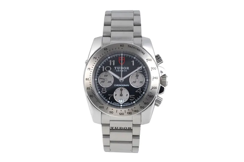 Tudor Sport Chronograph chronograph steel automatic men's watch 20300 [2507537]