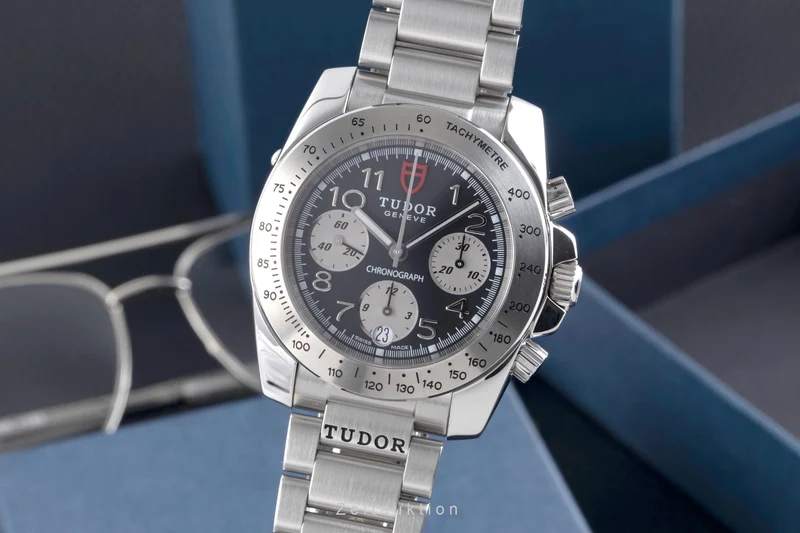 Tudor Sport Chronograph chronograph steel automatic men's watch 20300 [2507537]