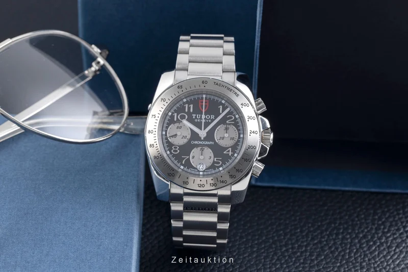 Tudor Sport Chronograph chronograph steel automatic men's watch 20300 [2507537]