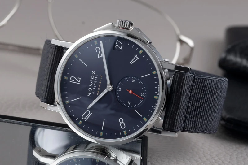 Nomos Ahoi steel automatic men's watch 528 [2507321]