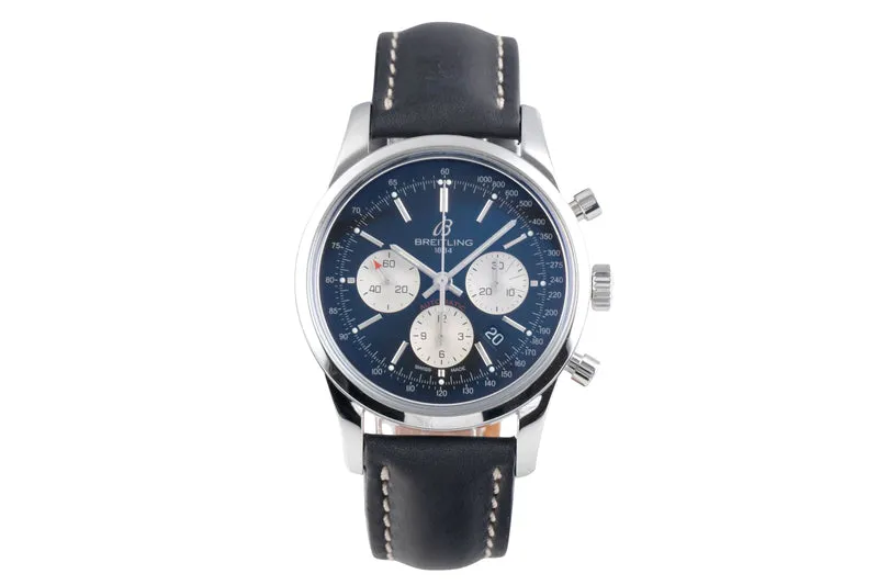 Breitling Transocean chronograph steel automatic men's watch AB0152 [2507154]