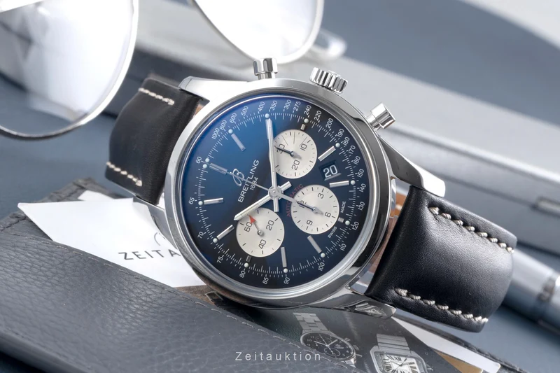 Breitling Transocean chronograph steel automatic men's watch AB0152 [2507154]