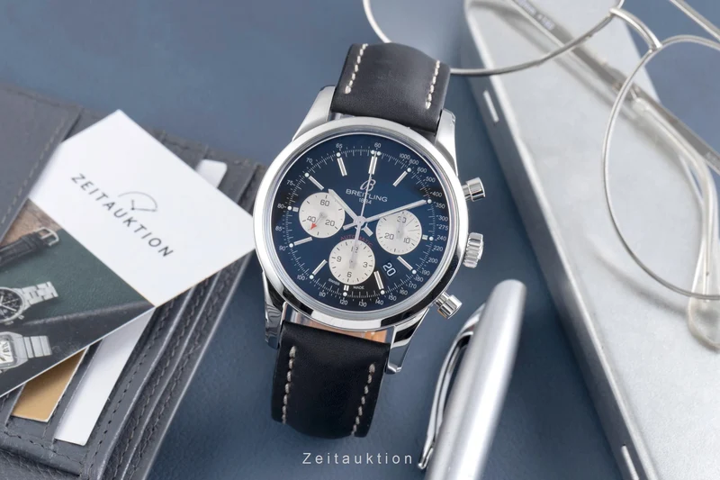 Breitling Transocean chronograph steel automatic men's watch AB0152 [2507154]