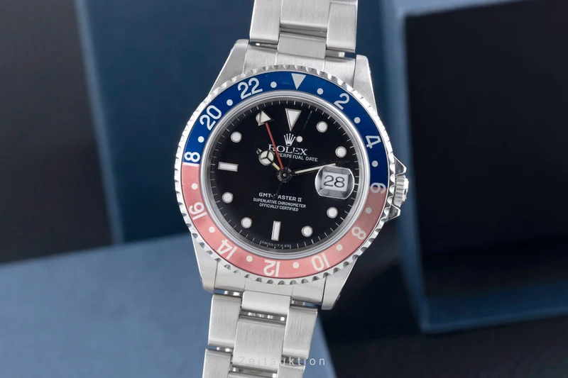 Rolex GMT-Master II steel automatic men's watch 16710 [2506802]