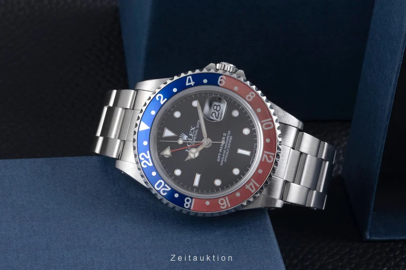Rolex GMT-Master II steel automatic men's watch 16710 [2506802]