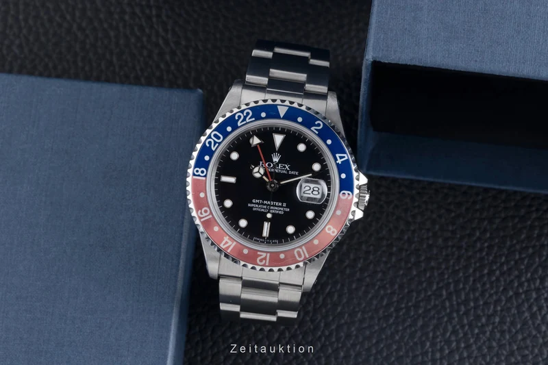 Rolex GMT-Master II steel automatic men's watch 16710 [2506802]