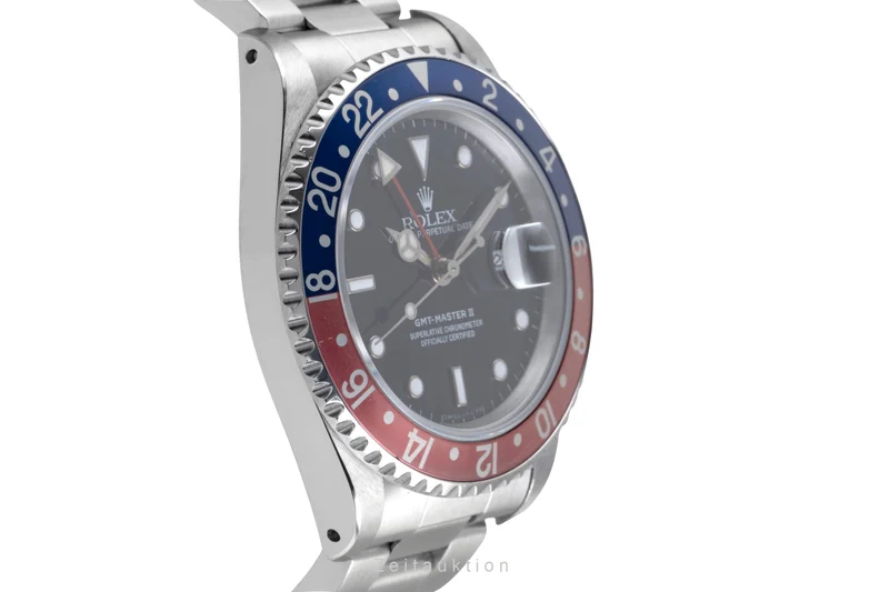 Rolex GMT-Master II steel automatic men's watch 16710 [2506802]
