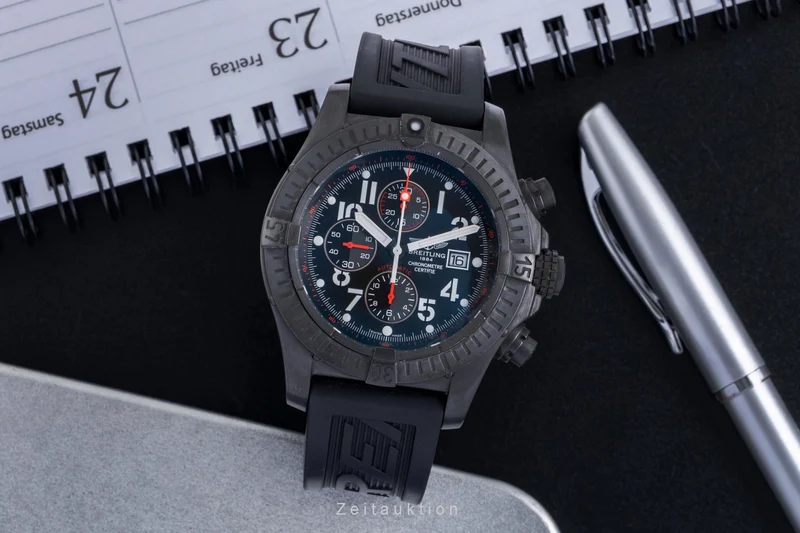 Breitling Super Avenger chronograph steel automatic men's watch M13370 Limited [2600134]