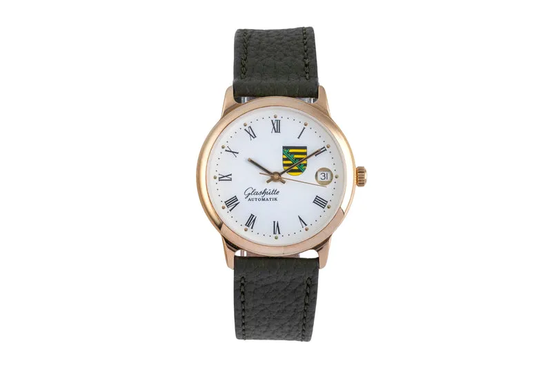 Glashütte gilt-brass automatic men's watch [2600053]