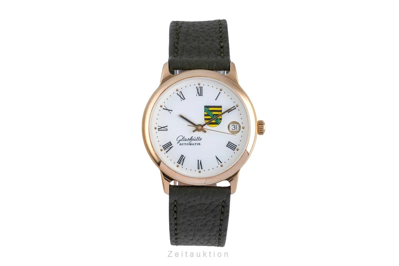 Glashütte gilt-brass automatic men's watch [2600053]