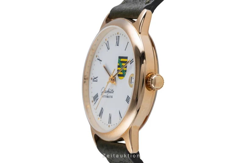 Glashütte gilt-brass automatic men's watch [2600053]
