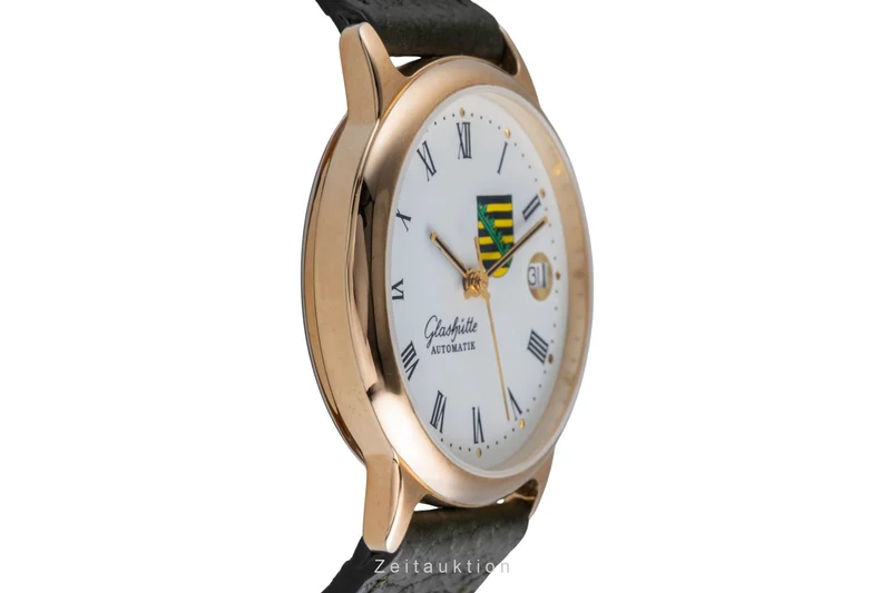 Glashütte gilt-brass automatic men's watch [2600053]