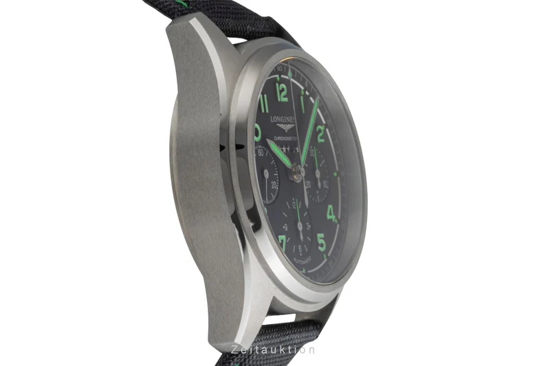 Longines Spirit chronograph titanium automatic men's watch L3.829.1.53.2 [2600005]