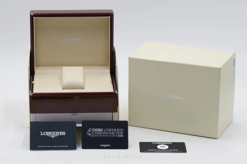 Longines Spirit chronograph titanium automatic men's watch L3.829.1.53.2 [2600005]