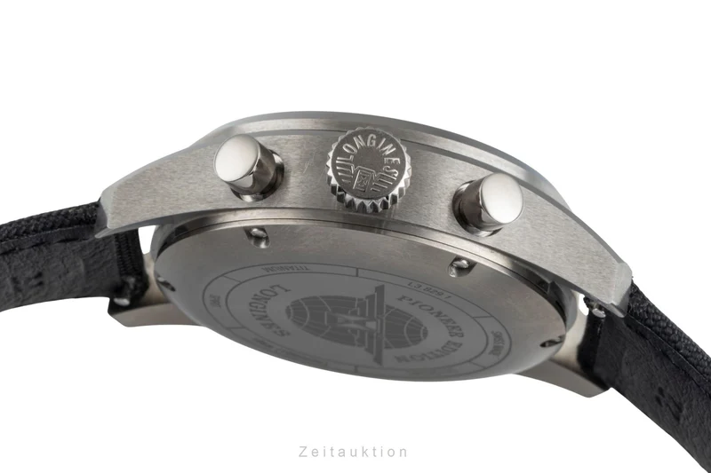 Longines Spirit chronograph titanium automatic men's watch L3.829.1.53.2 [2600005]