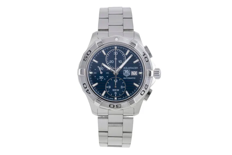 Tag Heuer Aquaracer chronograph steel automatic men's watch CAP2112.BA0833 [2507493]
