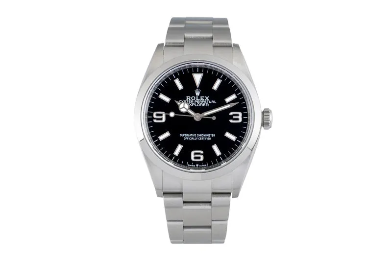 Rolex Explorer steel automatic men's watch 124270 [2507254]