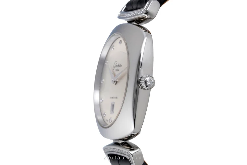 Glashütte Pavonina steel quartz women's watch 03-01-10-12-02 LP: 7300EUR [2600066]