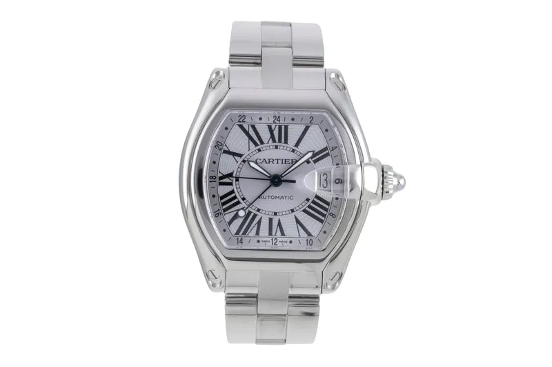 Cartier Roadster steel automatic men's watch W62032X6 [2507462]