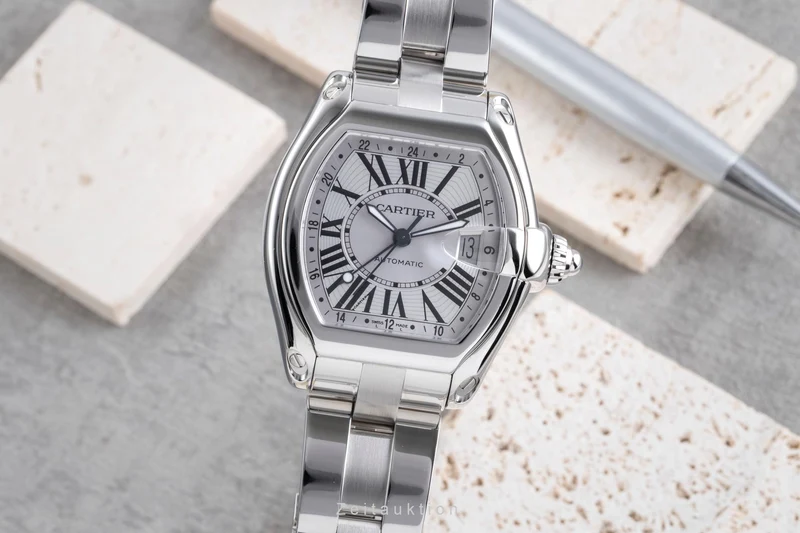 Cartier Roadster steel automatic men's watch W62032X6 [2507462]