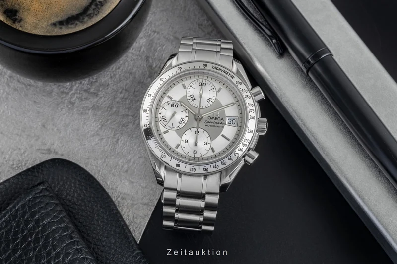 Omega Speedmaster Date chronograph steel automatic men's watch 3513.30.00 [2506956]