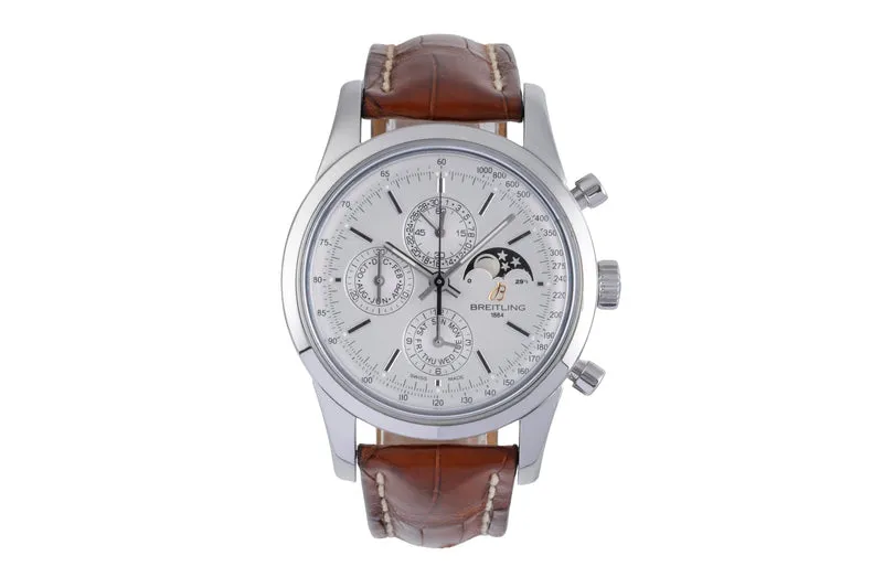 Breitling Transocean chronograph steel automatic men's watch A19310 [2506285]