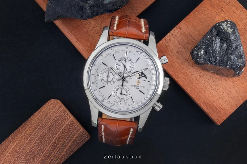 Breitling Transocean chronograph steel automatic men's watch A19310 [2506285]