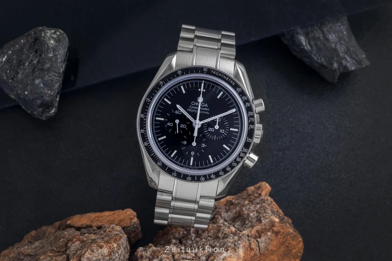 Omega Speedmaster Moonwatch chronograph steel manual winding men's watch 311.30.42.30.01.006 LP: 8700EUR [2506670]