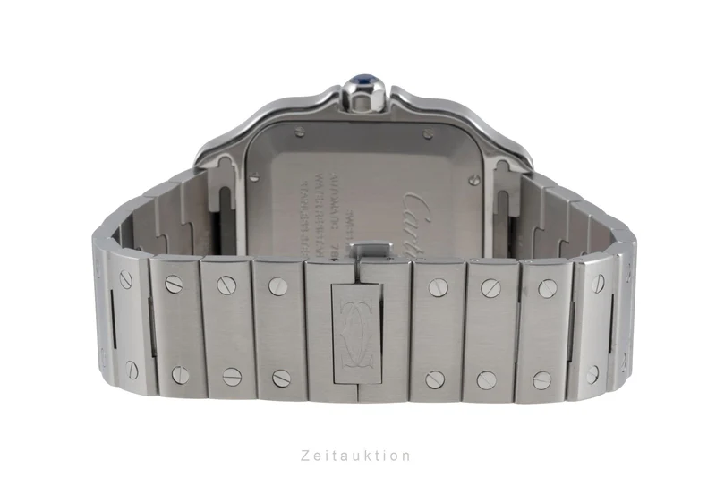 Cartier Santos steel automatic men's watch WSSA0013 LP: 8850EUR [2600025]