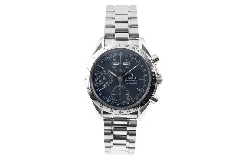Omega Speedmaster Date chronograph steel automatic men's watch 3521.80.00 [2506610]