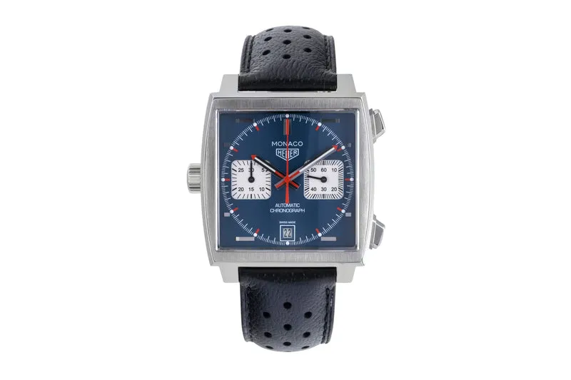 Tag Heuer Monaco chronograph steel automatic men's watch CAW211PF.C6356 LP: 8100EUR [2507494]