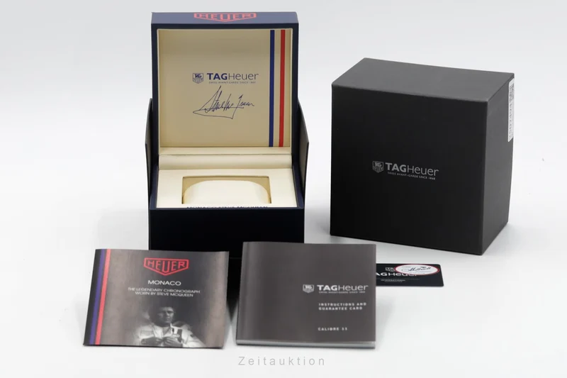 Tag Heuer Monaco chronograph steel automatic men's watch CAW211PF.C6356 LP: 8100EUR [2507494]