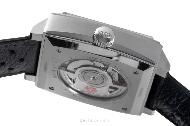 Tag Heuer Monaco chronograph steel automatic men's watch CAW211PF.C6356 LP: 8100EUR [2507494]
