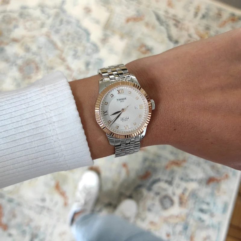 Tissot Le Locle 29mm 18K Gold Bezel T932.207.41.036.00