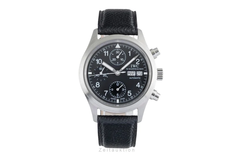 IWC Fliegerchronograph chronograph steel automatic men's watch IW370602 [2506808]