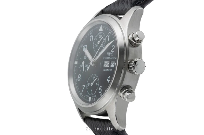 IWC Fliegerchronograph chronograph steel automatic men's watch IW370602 [2506808]