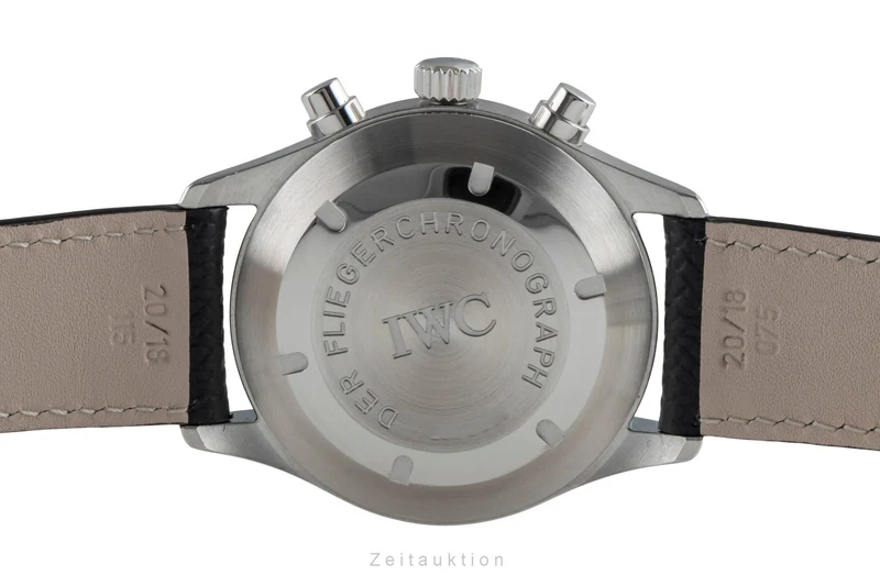IWC Fliegerchronograph chronograph steel automatic men's watch IW370602 [2506808]