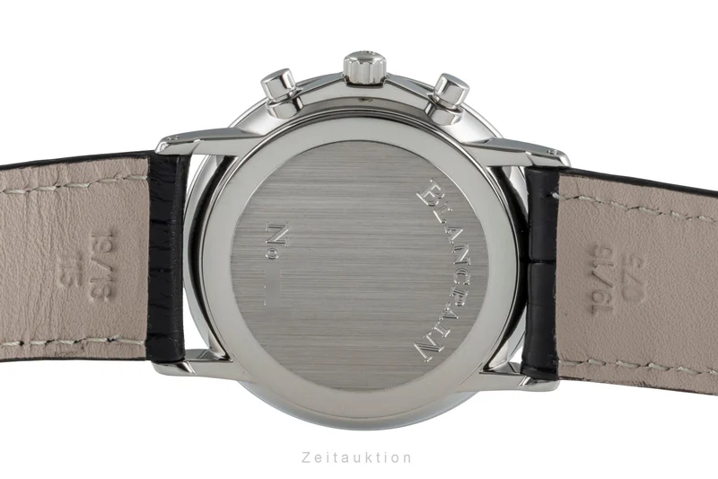 Blancpain Villeret chronograph steel manual winding men's watch 1180-1127 [2507389]